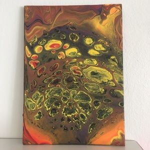 🎃 Fall Halloween Original Abstract Painting